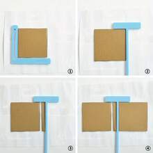 6pcs Book Binding Kit, Easy Scrapbooking Tools, Includes Full-Size Templates And Cutting Guide, Suitable For Notebooks, Diaries, Etc.