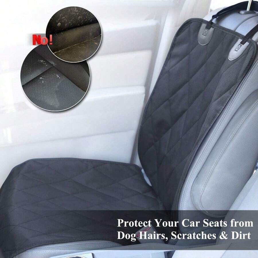 1pc Pet Car Seat Cover, Dog Car Anti-Dirty Mat, Outdoor Front Seat Pet Car Seat Cushion, Co-Pilot Pet Pad
