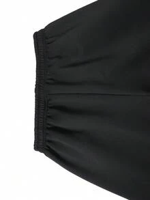 3pcs Men's Autumn/Winter Thermal Lined Sweatpants, Solid Color Casual Thick Pants, Suitable For Daily Wear, Outdoor Hiking, Running, Fitness, Trekking, Jogger Pants