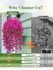 Colorful Artificial Plant Flowers, Silk Daisy Eucalyptus, Morning Glory Hanging Basket Uv Resistant, For Outdoor Decoration, Courtyard Decoration, Garden Decoration, Corridor Decoration, Terrace, Wedding Decoration, Hand Bouquet, Summer Decoration, Home Decoration, Living Room And Bedroom Decoration, Desktop Decoration, Wall Decoration, Vase Flower Arrangement