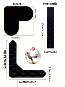 4/8/12/1pc Carpet Rug Anti-Slip Fixation Tape, PU Washable Residue-Free Reusable Carpet Tape, Washable Fixation Sticker