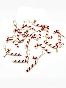 50 decoraciones navideñas mixtas para decorar el árbol de Navidad, el armario, el hogar, artículos esenciales navideños, decoración de la habitación del árbol de Navidad, decoración de invierno