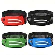 1/2/4Pcs Bike Ankle Clips Strap Outdoor Cycling Joggings Camping Harnesses Wristband Adjustable Elastic Bicycle Ankle Leg Strap For Cycling, Jogging, Camping - Durable, Adjustable - Multicolor - View 7