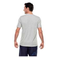 B2 Online Mizuno Run Spark Men's Training T-Shirt 100% ORIGINAL With INVOICE And WARRANTY - GRAPHITE / BLUE - View 2