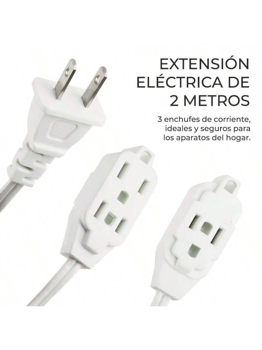Cable de alimentación interior de 2 metros
