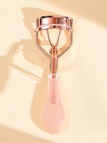 11pcs Set, 1pc Rose Gold Transparent Pink Handle Eyelash Curler + 10pcs Replacement Pads, Professional Makeup Tool, Suitable For Home Use, Eyelash Curler Set, Eyelash Curler Accessories, Affordable Price, Can Be Used For Room Decor, Vanity, Travel, Bedroom, Ideal Choice For Makeup. Eyelash Curler Set, Affordable Price, Suitable As Christmas Gift Or Holiday Small Gift. - Multicolor - View 8