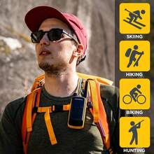 ¡RecomendadoMotorola Solutions, Portable FRS, T470, Talkabout, radios bidireccionales, preparación para emergencias, Recargable, 22 Canales, 35 Millas, Negro con Amarillo, Paquete de 2¡Top de Temporada - T470 - Ver 2