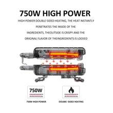 SOKANY 08042 Donut-Maschine, 750W Dauerbetriebsleistung, beidseitiges Heizen, kein Wenden, physikalische Antihaftbeschichtung, einfache Reinigung, LED-Kontrollleuchte, 6 Löcher werden gleichzeitig gebacken, 3 Minuten schnelle Produktion, Haushalts-Frühstücksgerät