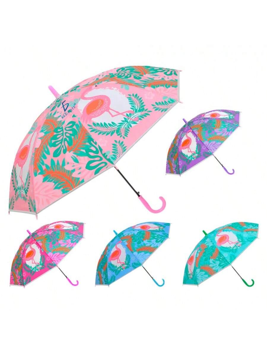 Paraguas de diseño tropical