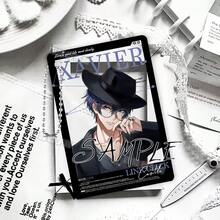 1pc Link Click Merchandise - Character Acrylic Card - Photo Prop - Beautiful Sunset Acrylic Card - Game Merchandise - Perfect Gift For Birthday, Holidays, Festivals, Halloween, Christmas - Multicolor - View 4