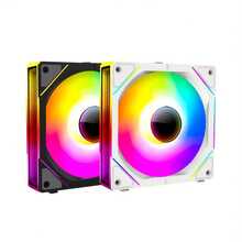 OUYUANSU-SM4 3-In-1 Fan Kit, Quick Installation For Desktop PC Case, Provides Cooling While Controlling ARGB Lighting Effects, Suitable For Office And Entertainment