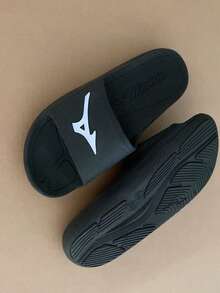 PROMOTION MIZ SLIDE ENERGY MEN'S UNISEX Beach SANDAL SUMMER Beach SLIPPERS - màu đen - Xem 2