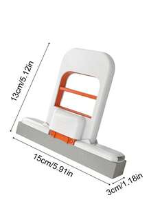 Hand Glass Cleaner, Bathroom Tow Handle, No Hands Needed, Hard Cloth And Convenient Cleaning - Multicolor - View 6