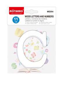Wooden Letters / Wooden Letters / Decoration / Decorations / White Wood / 11 Cm / Home & Special Occasions / Wooden Letters - White - View 4