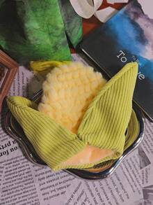 1pc Plush Doll Clothes, Replaceable Sitting Party Plush Dinosaur , Shark, Bee Animal