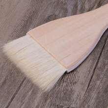 Pinceles de pelo de cabra de seis tamaños para pintura al óleo, acuarela y acrílica, suministros de arte