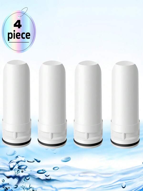 Ceramic Composite Multi-Layer Faucet Water Filter Replacement Cartridges, Effectively Removes Sediment And Particulate Matter, Reduces Odor And Discoloration In Tap Water, Manually Washable