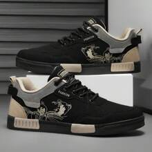 Nuevos tenis casuales con cordones para hombres, suela suave y ligera, versátiles de corte bajo, transpirables y planos, para todas las estaciones