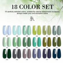 LIMEGIRL 27PCS Kit de ojă gel cu lampă de unghii Set de ojă gel semipermanentă cu strat de bază și strat superior Ojă gel de unghii de culoare strălucitoare, cadou de manichiură pentru femei