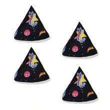4 Buah Pelindung Kencing Bayi Laki-laki, Aksesori Ganti Popok, Penutup Kencing Bayi Laki-laki yang Dapat Digunakan Kembali, Topi Kencing Bayi Laki-laki untuk Bayi Baru Lahir, Desain Bintang dan Bunga, Warna Acak - MultiWarna - View 14
