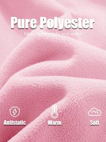 Cavva Women's Fleece Vest Outerwear Sleeveless Lightweight Zip Jackets Warm Soft Vests With Zipper Pockets Sports Office Outdoor Activities Party Camping Riding Hiking - 淺粉色 - 查看 6