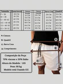 Men Shorts - Beige - View 3