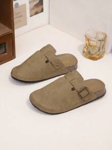 1双时尚青少年凉鞋 - 杏色 - 查看 2