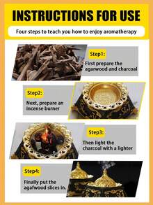 15g Premium Agarwood Chips, 100% Natural, No Additives, Oil-Rich & Full-Bodied, Intense Fragrance, Suitable For Aromatherapy, Relaxation, Focus, Yoga, Wellness - High-quality Agarwood Slices - View 7