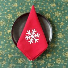 4pcs Of Set Christmas Decorative Napkins,Crease-Resistant,Plain-Color Dining Napkins For Holiday Parties,Christmas And Events(40*40cm/16*16inch)