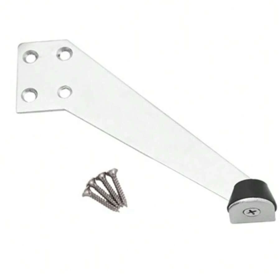 Open Limiter Hardware Strong Door Stops Argent Left Opening - Silver - View 1