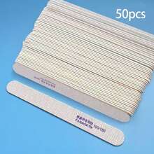 1/10/50/100 Lixas de Unha, Novos Palitos de Lixamento de Unha Multifuncionais Estilo Ins, Lixas de Modelagem de Unha Ultraleves e Finas, Palitos de Polimento e Alisamento de Madeira Dupla Face, Ferramentas de Lixamento de Unha Profissional de Salão, Arte de Unha DIY, Acessório de Moda, Presente Adequado para Família, Namorada, Melhor Amiga