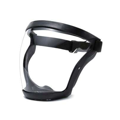 [Protective Mask] Adjustable Full Face High Visibility Mask, Transparent Multifunctional Safety Protection With Anti Fog, Heat Resistance, Impact Resistance, And Durability, Suitable For Work, Kitchen Cooking, Outdoor Adventure, Etc., Holiday Gifts