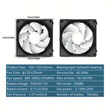 OUYUANSU-SM4 3-In-1 Fan Kit, Quick Installation For Desktop PC Case, Provides Cooling While Controlling ARGB Lighting Effects, Suitable For Office And Entertainment