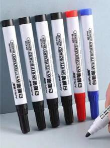 5/10/20/30 Stück löschbare Whiteboard Marker, erhältlich in Rot/Blau/Schwarz, geeignet für Vorlesungen und Schreiben, Lehrer Marker, Schul-Grundausstattung