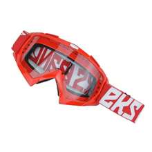 2025 EKS Brand Motorcycle Goggles, Outdoor Off-Road Riding Glasses, Anti-Slip Impact-Resistant Windproof PC Protective Eyewear For Men And Women - The red box is transparent - View 2