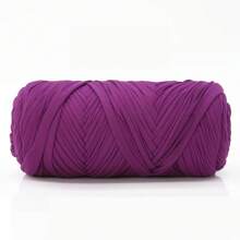 1/2 件优质 T 恤纱线，400 克（200 克 * 2），2 包优质高弹力编织碎布纱线，高弹力绳纱，纱线，钩针纱线，优质高弹力编织碎布纱线，适用于手工编织袋、篮子、地毯、鞋子、家居装饰和 DIY 工艺品，有多种颜色可供选择。 - 彩色 - 查看 76