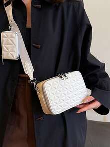 Men's Versatile Casual One Shoulder Messenger Bag - Multicolor - View 10