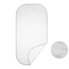 3Pcs/1Pc Changing Pad Liners Waterproof Perfect For Baby Diaper Changing Needs, White Bamboo Terry Waterproof Changing Pads Boys And Girls - White - View 9
