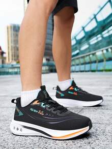 Zapatillas de running para hombres - Ligeras y transpirables, suela con amortiguación suave, aptas para carretera y exterior, zapatos multifuncionales antideslizantes para maratón, triatlón, trail running, ciclismo, gimnasio, aeróbic, senderismo, escalada, estilo urbano casual de los años 2000 Ideas para el Día de San Valentín