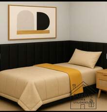 KIT 18 HEADBOARDS FOR DOUBLE BOX BED QUEEN KING IN L-SHAPED - IMMEDIATE SHIPPING - 黑色 - 查看 2