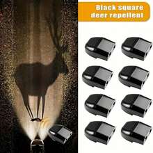 4 Packungen Auto Hirsch Pfeife Warngeräte, geeignet für Autohupen, Fahrzeug Hirsch Pfeifen mit Gummipolstern, Automobilzubehör für die Außenseite, aufgerüstete Auto Hirsch Pfeifen, Hirsch Flöten, Hirsch Hörner, geeignet für Fahrzeuge, Kofferräume, Motorräder, drei Hörner, Hirsch Pfeifen