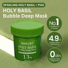 BARUBT [Sản phẩm mùa hè mới] Mặt nạ làm sạch sâu dạng bọt, mặt nạ bùn làm sạch lỗ chân lông cho mặt và toàn thân giúp loại bỏ mụn đầu đen, phù hợp cho da dầu, công thức dưỡng ẩm, phù hợp cho da khô và nhạy cảm, chăm sóc da mặt. - màu xanh lá - Xem 3