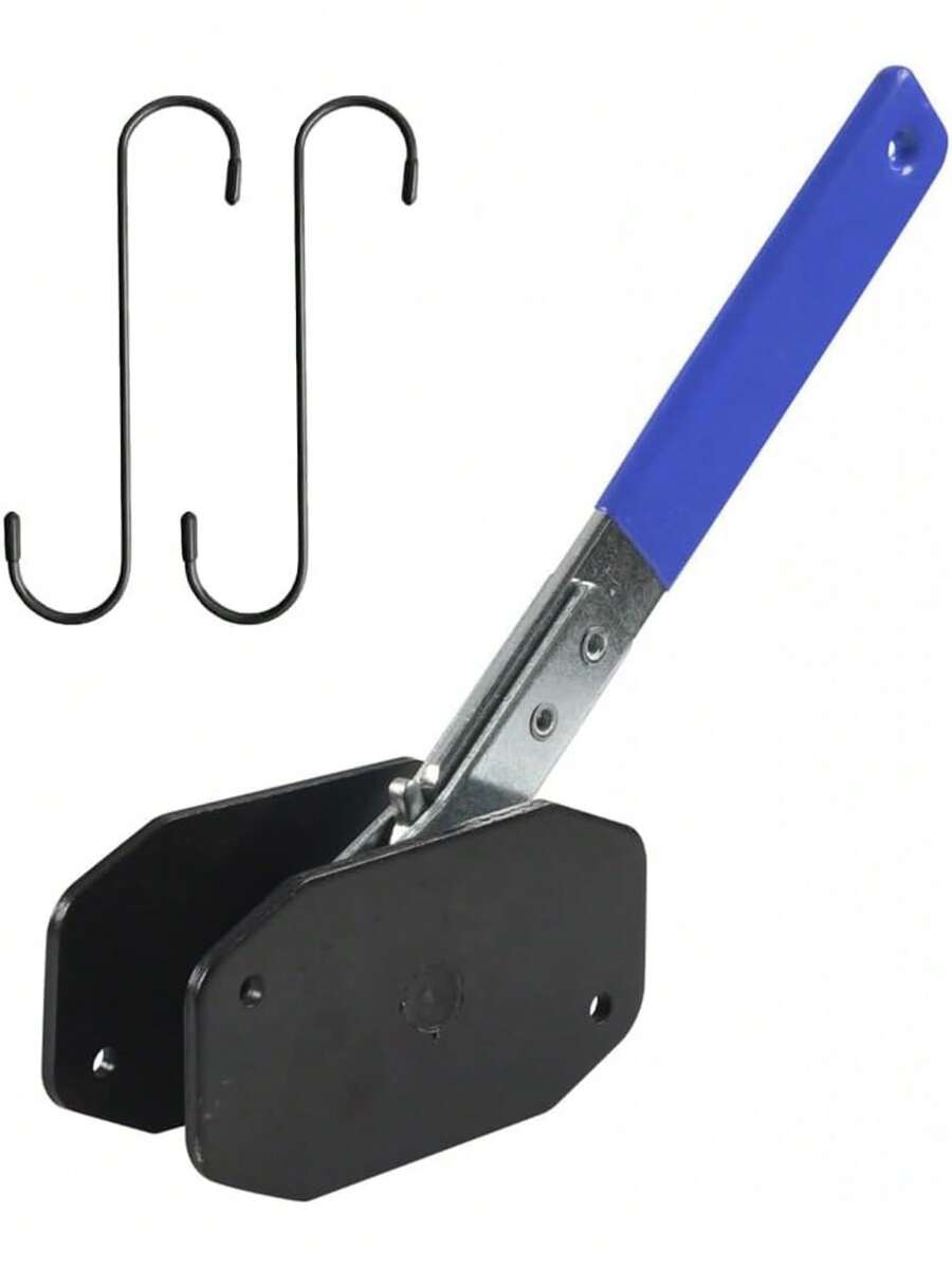 Outil universel 4-en-1 pour compresseur de piston d'étrier de frein à disque, outil d'expanseur d'étrier de frein, écarteur de piston à cliquet pour la réparation et l'installation des freins automobiles, bleu