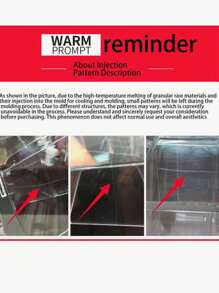 1pc Elegant Clear Jewelry Box, Versatile Plastic Organizer Storage Container For Jewelry, Craft Beads, Perfect Gift For Valentine's Day, Christmas, And New Year Celebrations, Ideal For Organizing Accessories, Stylish And Functional Design For Every Occasion, Must-Have For Fashion Enthusiasts And Craft Lovers, Enhance Your Gift-Giving Experience With This Thoughtful And Practical Storage Solution. - Clear - View 7