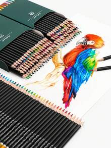 1pc 72/48/36 Colors Oil-Based/Water-Soluble Colored Pencils Set, Art Supplies For Painting, Sketching, Coloring