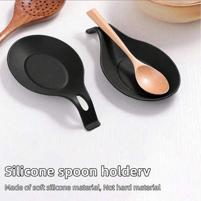 1 buc/3 buc covoraș pentru linguri, covoraș pentru ustensile de bucătărie TPE ușor de curățat, covoraș din silicon pentru linguri, covoraș izolat pentru linguri, covoraș pentru arome, suport pentru linguri pentru restaurant (Acest produs este fabricat dintr-un material relativ moale. Se recomandă să confirmați dacă dimensiunea și duritatea corespund nevoilor dumneavoastră în funcție de scenariul de utilizare înainte de cumpărare, pentru a evita afectarea experienței utilizatorului din cauza caracteristicilor materialului)