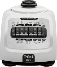 -fal Licuadora 12 Velocidades Infinyforce XL con Vaso de Vidrio de 2.2 Litros, 550, con tecnología Powelix y acople Carbon Drive, haz deliciosas recetas como smoothies y frappes, Roja, LN8225MX - BLANCA - Ver 8