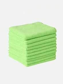 10/20/30 Pieces/Pack Multi-Color Cleaning Microfiber Towel Set - Various Quantities To Choose From, Kitchen, Bathroom, Home, Housewares - Multicolor - View 4