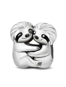 1 pieza Encantadora y de moda Charm Bead de la serie de cachorros para mascotas, apta para pulseras y brazaletes de mujer, manualidades de joyería DIY y combinación con atuendos diarios, decoración de joyería para niñas