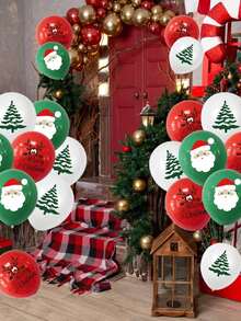 50 Stücke Halloween Latex Luftballons, 12 Inch Kürbis, Fledermaus, Geist, Totenkopf, Spinnennetz Ballons für Halloween Party Dekoration, Trick or Treat Spielzeug, Schwarz Orange Weiß